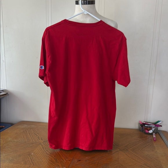 Champion Red Short Sleeve Tee - Picture 4 of 12